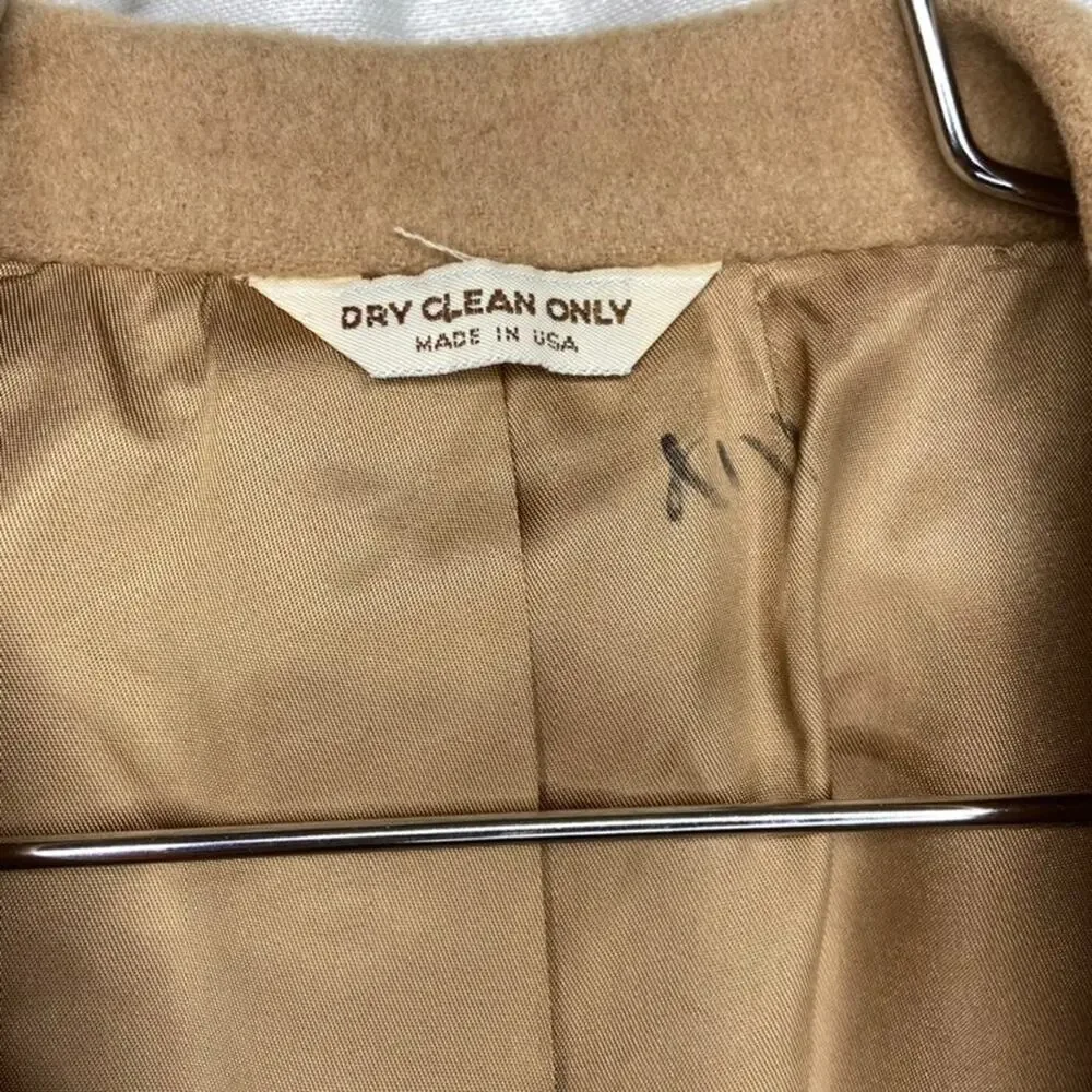 Vintage Men's Barrister Camel Hair Blazer Jacket (L/XL)